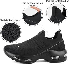 img 3 attached to MaxMuxun Walking Support Sneakers Athletic Sports & Fitness