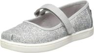 illuminating style: discover toms mary toddler iridescent glimmer boys' shoes logo