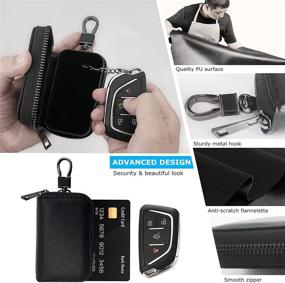 img 2 attached to 🔒 Ultimate Key Fob Protection: Faraday Bags for RFID/Bluetooth/GPS Blocking and Car Security Cage