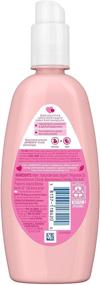 img 1 attached to Johnson's Baby Shiny & Soft Tear-Free Kids' Hair Conditioning Spray: Argan Oil + Silk Proteins, Gentle & Hypoallergenic Formula - Paraben, Sulfate, Dye-Free - Ideal for Toddlers - 10 fl oz