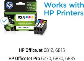 img 3 attached to HP 935 Ink Cartridges for HP OfficeJet 6800 & Pro 6230 - Cyan Magenta Yellow - C2P20AN C2P21A C2P22AN