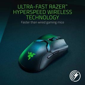 img 3 attached to Обновленная беспроводная игровая мышка Razer Viper Ultimate Hyperspeed - самая легкая в своем классе с RGB-док-станцией для зарядки.
