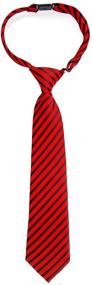 img 2 attached to 👔 Retreez Classic Striped Microfiber Pre Tied Boys' Accessories and Neckties: Timeless Style for Young Gentlemen