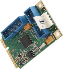 img 3 attached to 💻 IO Crest Мини PCI-Express USB 3.0 Карта контроллера хоста суперскоростного с чипсетом Renesas D720201 для Windows XP/7/8/10, Server 2008/2012 R2/2016 - SD-MPE20215