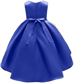 img 1 attached to 👗 Adorable Toddler Pageant Christmas Birthday Dresses for Girls: Premium Clothing Collection