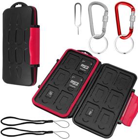 img 4 attached to Carabiner FindTop Water Resistant Shockproof Protector