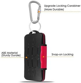 img 1 attached to Carabiner FindTop Water Resistant Shockproof Protector