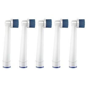 img 3 attached to Enhance Your Oral Hygiene with Oral-B Pro GumCare Electric Toothbrush Replacement Brush Heads - 5 Count