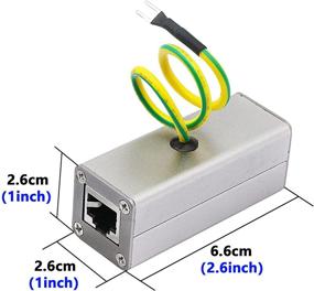 img 1 attached to CERRXIAN Ethernet Protector Protection Suppressor