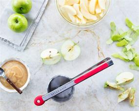 img 1 attached to 🥔 Highly Rated Bellemain Stainless Steel Potato Ricer featuring 3 Interchangeable Discs for Optimal Fineness