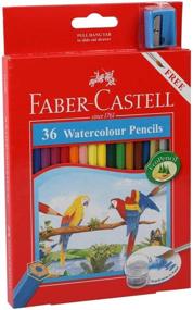 img 2 attached to 🖌️ Faber-Castell 48 Watercolor Pencils Set with Sharpener and Brush