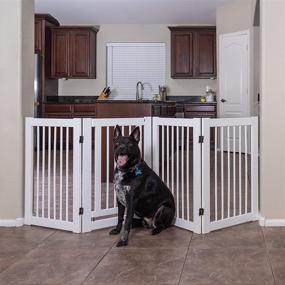 img 1 attached to Versatile and Convenient: Primetime 🐶 Petz 360 Configurable Dog Gate with Door