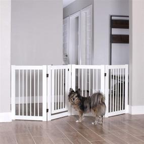 img 3 attached to Versatile and Convenient: Primetime 🐶 Petz 360 Configurable Dog Gate with Door