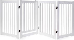 img 4 attached to Versatile and Convenient: Primetime 🐶 Petz 360 Configurable Dog Gate with Door