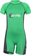 bare guppy shorty years green logo