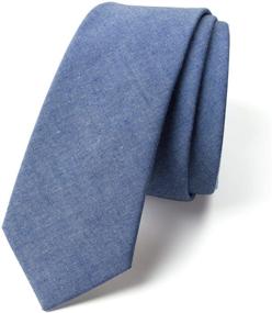 img 2 attached to Джинсы Spring Notion Chambray Cotton Skinny Men's Accessories in Ties, Cummerbunds & Pocket Squares