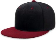 flat visor snapback blank baseball sports & fitness and team sports logo