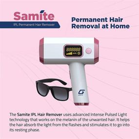 img 2 attached to Garatic IPL Hair Remover for Women- Permanent, Pain-Free, and Effective Hair Removal- Ideal for Upper Lip, Bikini, Facial, Arms, Legs- Laser IPL Hair Epilator for Soft & Flawless Skin