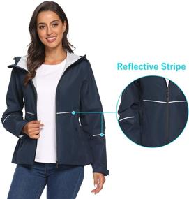 img 2 attached to Freetrack Waterproof Windproof Windbreaker Lightweight Women's Clothing and Coats, Jackets & Vests