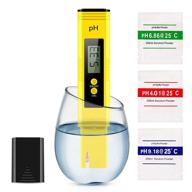 🟡 alysontech digital ph meter: high-precision pocket water quality tester (yellow) logo