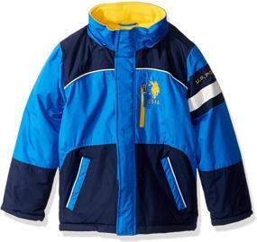 img 1 attached to 👕 Boys' Clothing - Polo Association Stadium Outerwear Jacket: Ultimate SEO-Optimized Pick