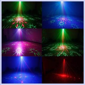 img 3 attached to 🎉 Ultimate Disco Party Lights with Remote Control: Laser DJ Lights, LED Strobe & Sound Activated Stage Light Projector for Xmas Club Bar