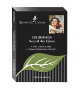 познакомьтесь с новым натуральным косметическим средством для волос шахназ хусейн цветведа аюрведическая натуральная краска для волос в новой международной упаковке (3,5 унции / 100 г) логотип