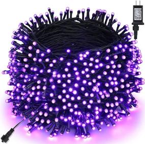 img 4 attached to 🎄 114ft 300 LED Christmas Lights: Indoor Outdoor String Lights with 8 Modes, Timer, Waterproof - Perfect for Christmas Party, Home, Garden, Xmas Tree Decorations