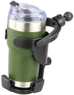 🥤 ram mounts rap-b-417bu level cup xl 32oz drink holder with ball - secure & versatile beverage holder for 1'' ball mounts logo