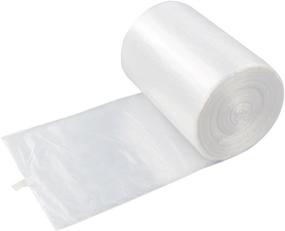img 4 attached to 🗑️ 3 Gallon Clear Garbage Bags - WasteBasket Trash Bags, Pack of 110