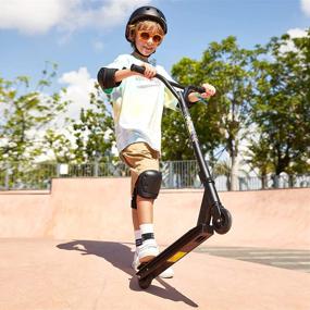 img 3 attached to 🛴 Hikole Pro Scooter for Kids Boys Girls Teens 8 Years and Up - Freestyle Tricks Scooter - Entry Level Stunt Scooter for Skatepark and Street Tricks