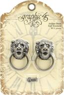 exquisite graphic 45 antique brass door knockers – timeless elegance for your doorway логотип