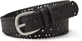 img 2 attached to Relic Womens Scallop Perforated Black