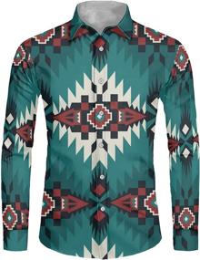 img 2 attached to 👕 Coloranimal Southwestern T Shirt: Trendy Men's Novelty Clothing & Active Wear