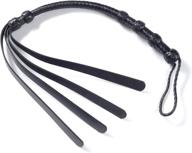 ardour crafts 3-feet long genuine leather whip - 08 plait heavy-duty bullwhip with 4 slapper tails логотип