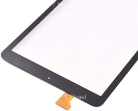 img 2 attached to 📱 T Phael Black Touch Digitizer Screen Replacement (NO LCD) for Samsung Galaxy Tab A 8.0 2018 SM-T387 - Pre-Installed Adhesive & Tools Included