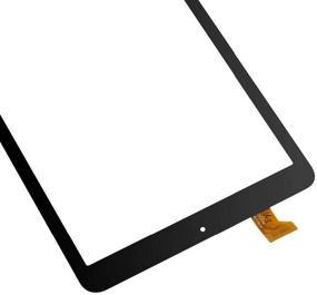 img 3 attached to 📱 T Phael Black Touch Digitizer Screen Replacement (NO LCD) for Samsung Galaxy Tab A 8.0 2018 SM-T387 - Pre-Installed Adhesive & Tools Included