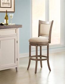 img 3 attached to Pulaski Boston Swivel Stool Standard