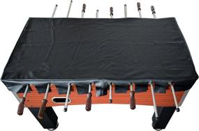 img 1 attached to 🎱 Hathaway 56-Inch Black Foosball Table Cover