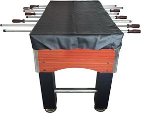 img 2 attached to 🎱 Hathaway 56-Inch Black Foosball Table Cover