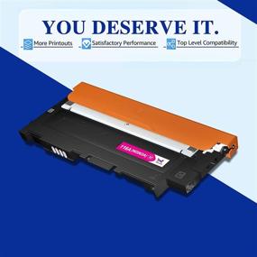 img 3 attached to 🖨️ HaloFox Compatible Toner Cartridge Replacement for HP 116A W2060A W2061A W2062A W2063A, Compatible with HP 150A MFP178nw 179fnw - Black, Cyan, Yellow, Magenta, Pack of 4