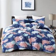 bedriping comforter fluffy bedding rainbow logo