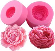 🌸 silicone peonies for decorating, crafting, and chocolate artistry in fewo логотип