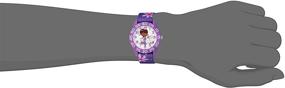 img 3 attached to 👧 DISNEY Girls Doc McStuffins Purple Nylon Strap Watch: Stylish Analog-Quartz Timepiece (Model: WDS000287)