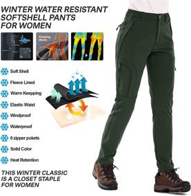 img 1 attached to Womens Winter Outdoor Waterproof Windproof Outdoor Recreation for Outdoor Clothing