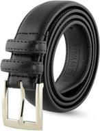 leather belts men black casual men's accessories and belts логотип