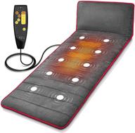 🛀 serenelife slmpdmsg45 - full body vibrating massage mat with 10 motors, heating pad, warming back massager mat, relieves stress & muscle pain logo