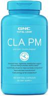 🌙 gnc total lean cla pm: nighttime support for restful sleep & metabolism boost, 120 softgels logo