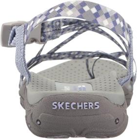 img 2 attached to Skechers Womens Reggae Happy Rainbow Sandal Women's Shoes