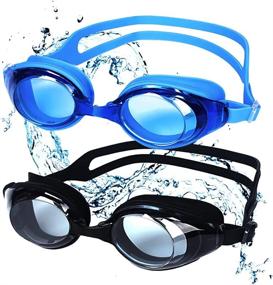 img 4 attached to Roveinsia Swimming Goggles Anti Fog Protection